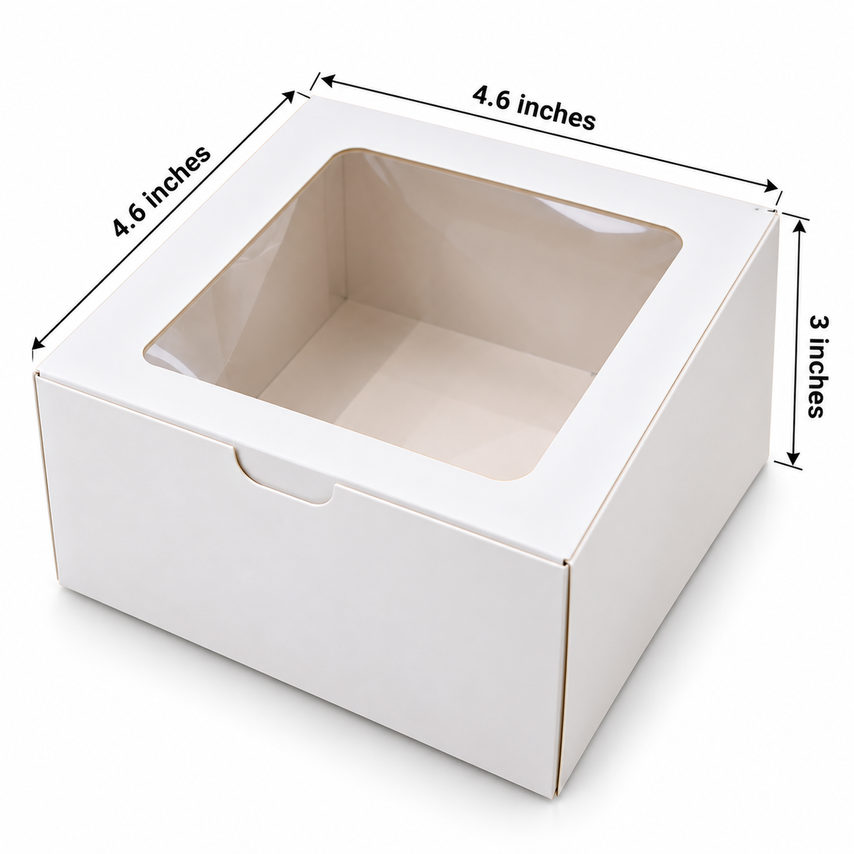 Multi Purpose Heighted Candle Box - Size - 4.6*4.6*3 inches (Pack of 10) | 3 inch heighted Urli or Wooden Candle Box (Copy)