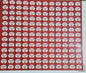 Almond Flavour Small 0.5 inch Chocolate Stickers