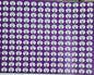 Black Currant Flavour Small 0.5 inch Chocolate Stickers