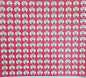 Cotton Candy Flavour Small 0.5 inch Chocolate Stickers