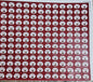 Cranberry Flavour Small 0.5 inch Chocolate Stickers