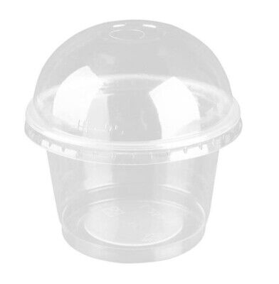 Transparent Cupcake Container with Dome Lid | Muffin & Dessert Packaging Box | Clear Plastic Cupcake Holder for Bakery, Pastry & Takeaway