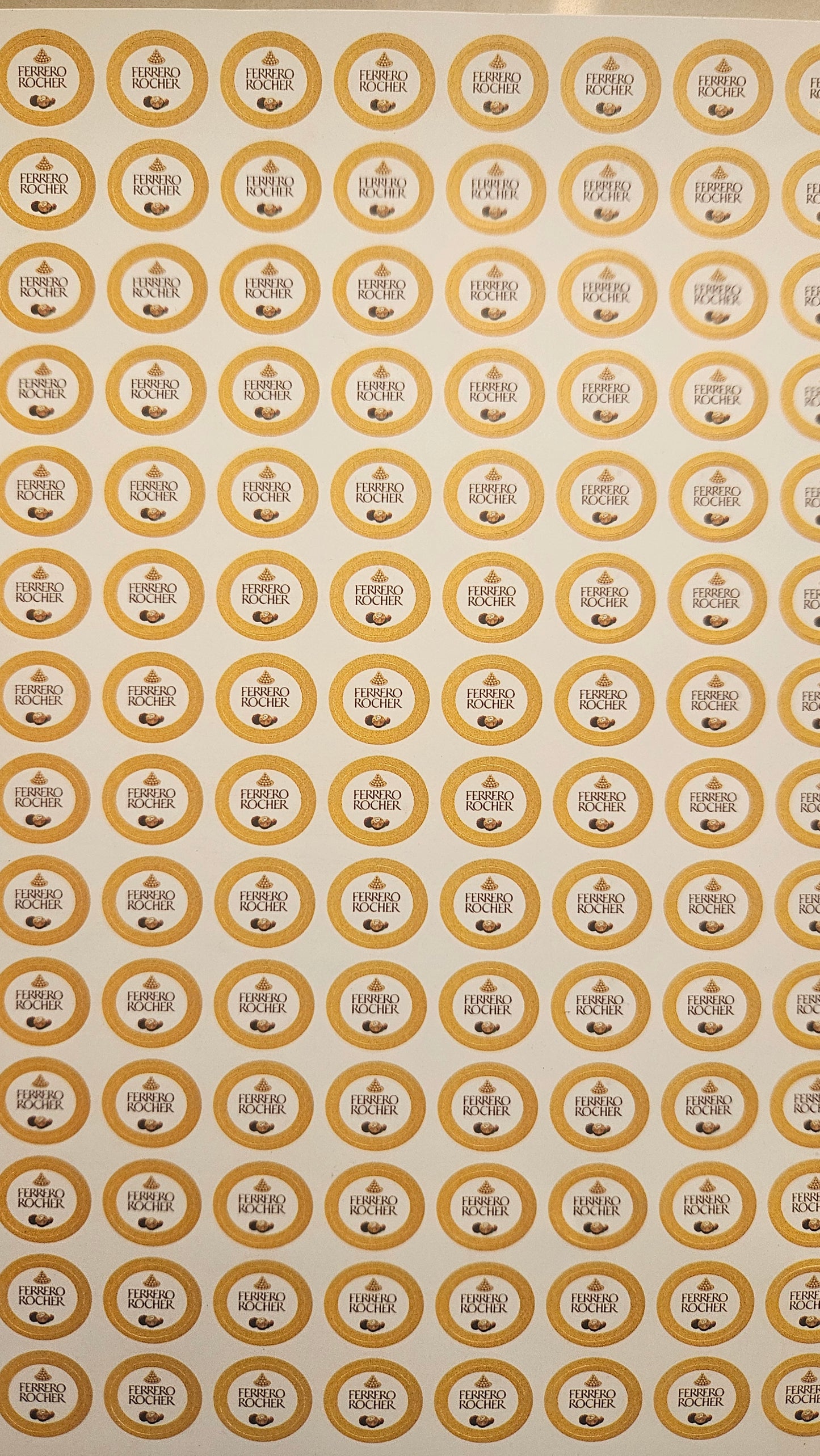 ferrero rocher sticker