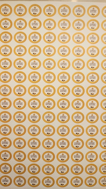 ferrero rocher sticker