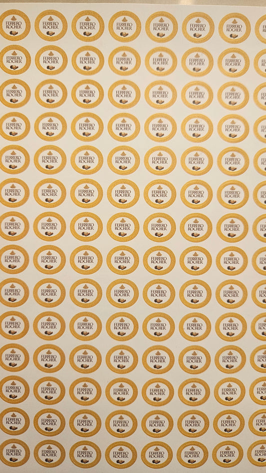 ferrero rocher sticker