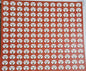 Hazelnut Flavour Small 0.5 inch Chocolate Stickers
