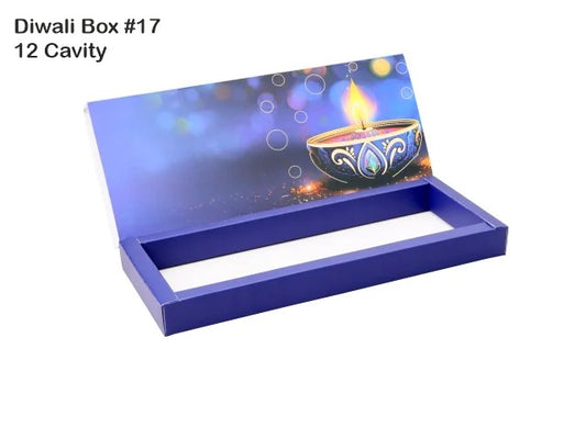 12 Cavity Diwali Box Pack of 10 with 3 Variants