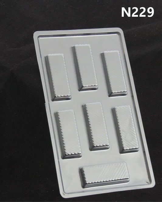 Energy Bar Chocolate Mould - N229 | Mini Kunafa Chocolate Bar Mould