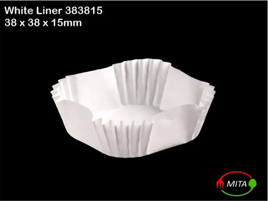 MITA Paper Liner Square 383815 White Pack of 1000
