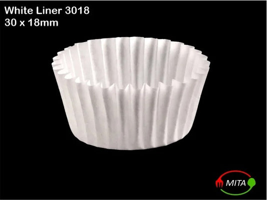 White Paper Liner 3018 (CHOCOLATE) Pack of 1000