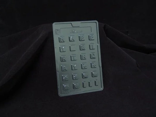 Mould 285 HAPPY BIRTHDAY SMS LETTERS