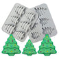 6 Cavity Silicone Christmas Pine Tree Chocolate Mould Silicone Fondant Mold for Chirstmas Tree Cookie Cake Decoration