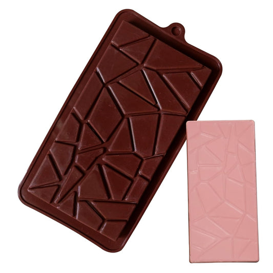 Silicone Chocolate Bar Mould | Break Stone Chocolate Bar Mold