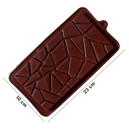 Silicone Chocolate Bar Mould | Break Stone Chocolate Bar Mold