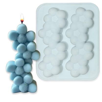 Candle Mold Making Silicone Bubble Candle Mould Multi - Purpose Use Chocolate Resin Cake Topper
