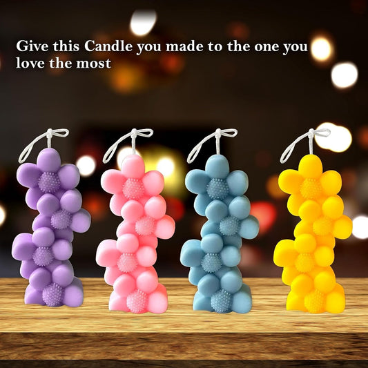Candle Mold Making Silicone Bubble Candle Mould Multi - Purpose Use Chocolate Resin Cake Topper