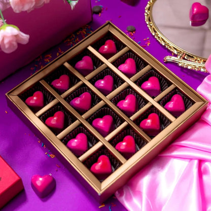 Silicone Heart Chocolate Candy Mould, Heart Shape | 15 Cavity Mold, Re-Usable