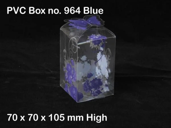 PVC Box 964 Pack of 10 (Random Colour) (Red, Orange, Blue, Pink)