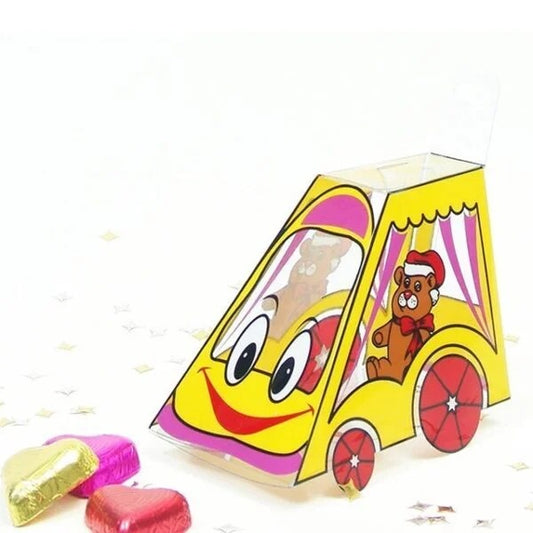 Van Shaped Small PVC Gift Box 250A01 Pack of 10
