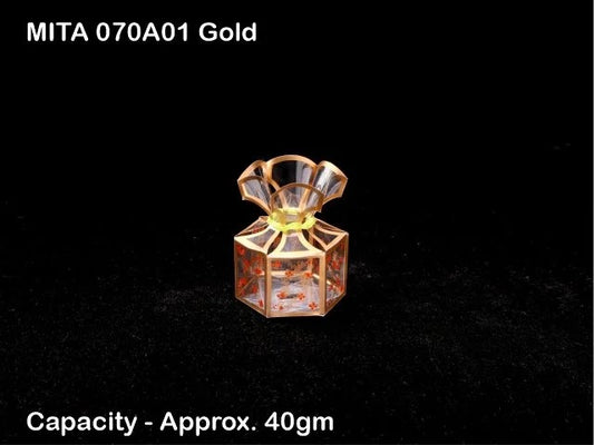 070A01 Gold Pack of 10 | Small PVC Chocolate Gift Box