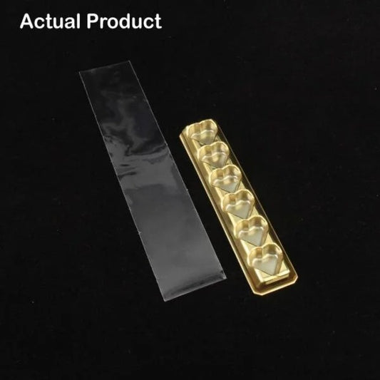 6 Mini Heart Pack of 50 - Mini Heart PVC Gift Pack