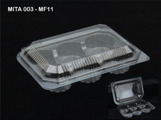 Mita 003-MF11 | 6 Muffin Box | Dia. 50 mm | Pack of 25