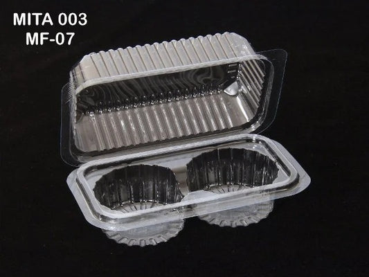 Mita 003-MF07 | 2 Muffin Box | Dia. 65 mm | Pack of 10 & 25 | 2 Muffin Boxes