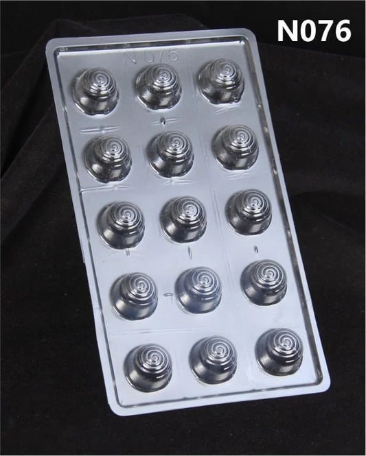 PVC Round Shape Chocolate Mould 076