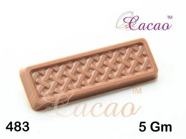 5gm Designer Chocolate Mini Bar Mould 483