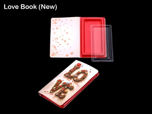 Love Book for 50-60gm Bar Chocolates Pack of 5 & 10