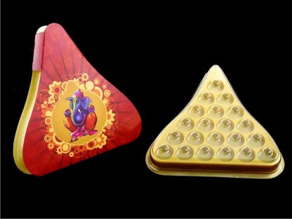 Ganpati Modak Box 21 Cavity Pack of 5 & 10 (for 5-6 gm Modak Mould no. 385)