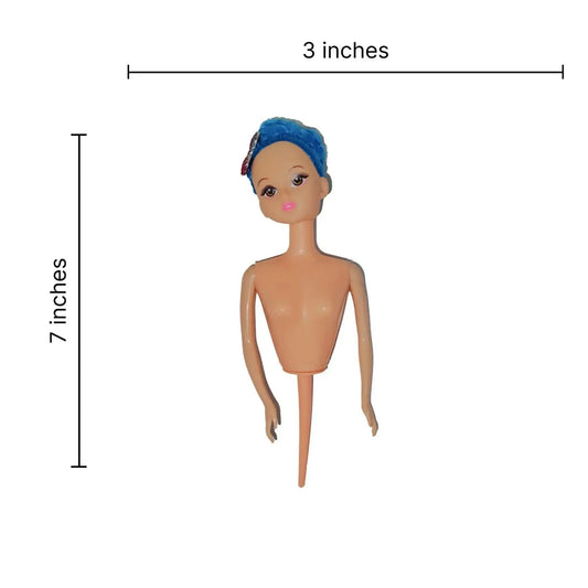 Premium Half body Sweet Barbie Hot Pot Doll 19cm