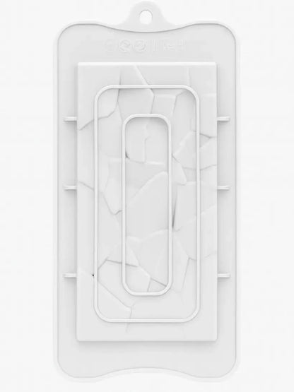 Silicone Chocolate Bar Mould (80-100 gm) – Shattered Stone Effect
