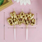 Happy Birthday Candle | Metallic Shades | Pack of 1