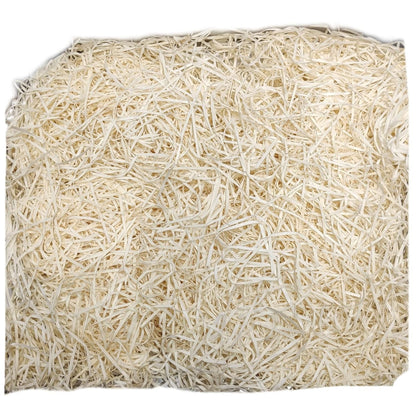 Cream/ Beige Shredded Paper Grass for Hamper Decoration (40-50gm)