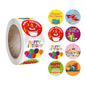 1 inch Round Shape Happy Birthday 500 Stickers for Small Business, Self Adhesive Decoration Stickers for Birthday
