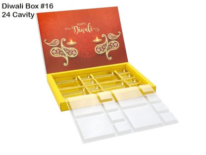 24 Cavity Diwali Box No 16 Pack of 5 with 3 Variants