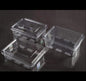 750 ml Transparent Hinged Boxes for Chocolates/ Cookies | Multi Purpose PVC Transparent Boxes (Set of 10)