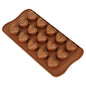 Silicone Heart Chocolate Candy Mould, Heart Shape | 15 Cavity Mold, Re-Usable