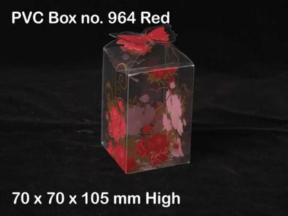 PVC Box 964 Pack of 10 (Random Colour) (Red, Orange, Blue, Pink)