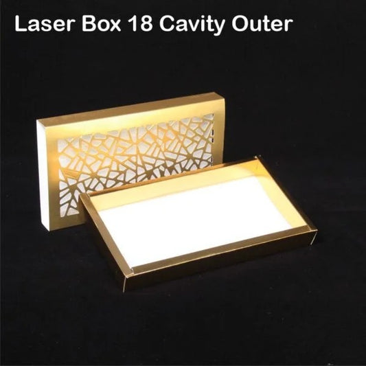 18 Cavity Laser Cut Chocolate Box (Pack of 5)