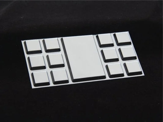 18 Combo Tray & Lid for 18 cavity boxes (Pack of 5)