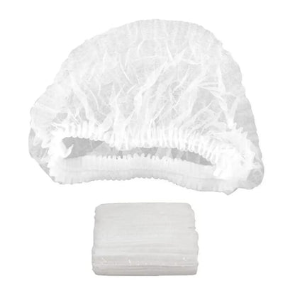 White Hairnet for Cooking and Baking (40-Piece Packet)