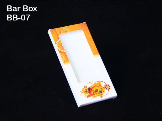 Happy Rakshabandhan Bar Box (Set of 5) Raksha Bandhan Bar box for 50-60 gm bar