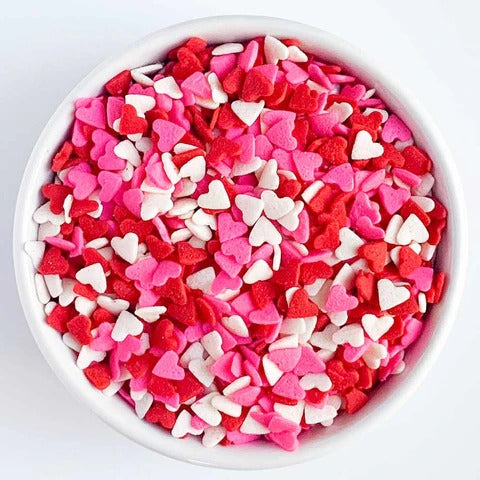 Heart Shape Sprinklers for cake & chocolates (50gm pack)