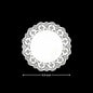 Round Paper Doilies | Lace Design Dessert & Cake Base