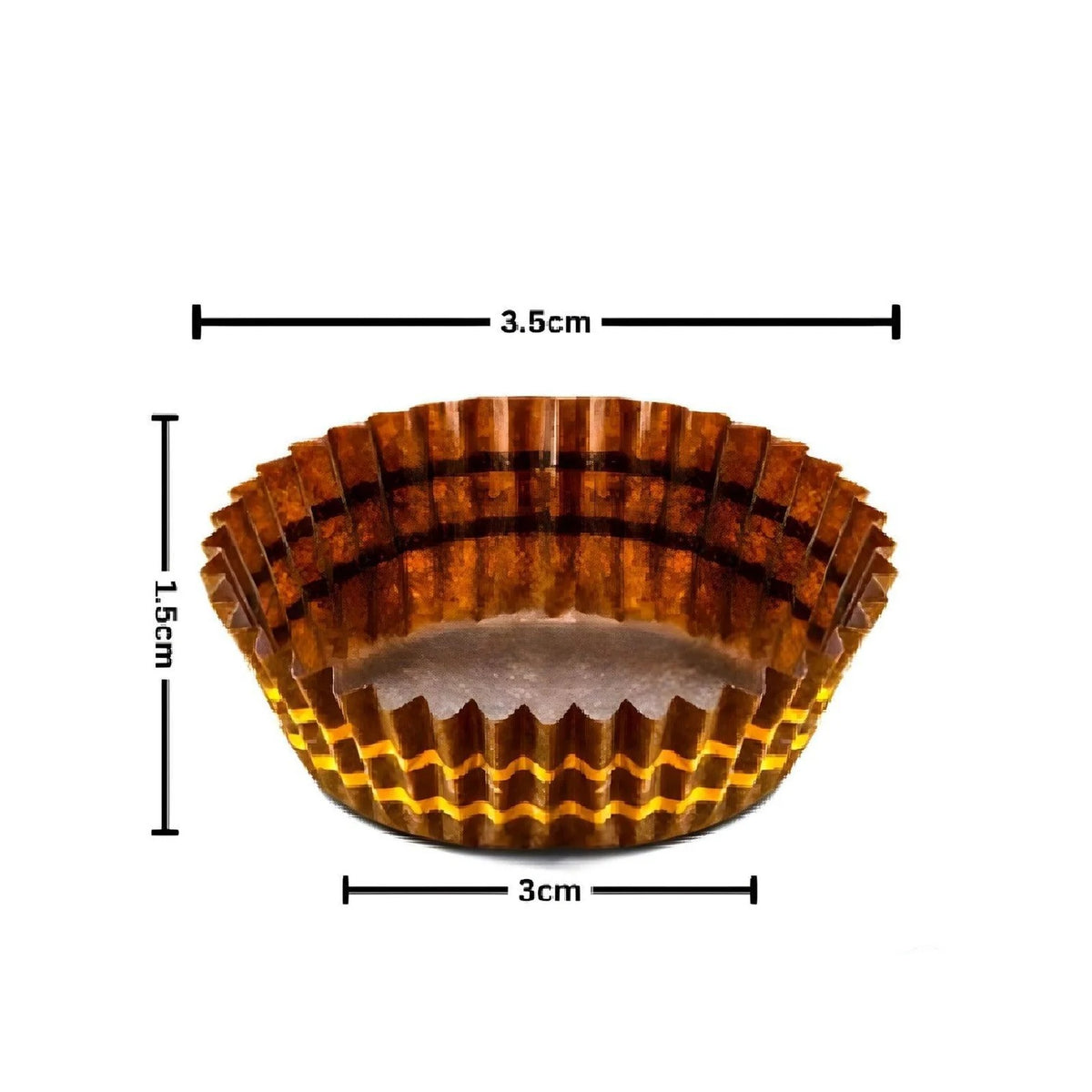 Ferrero Rocher Chocolate Paper Cups | Chocolate Liners | Pack Of 500pcs
