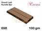 Mould 698 DUBAI KUNAFA DIWALI BAR (100gm) Diwali Chocolate Bar mould