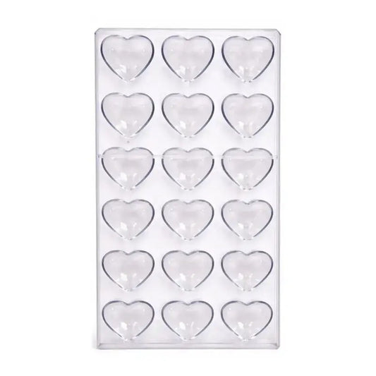 Heart Shape Polycarbonate Chocolate Mold – Multi Cavity Candy Mold Design 2