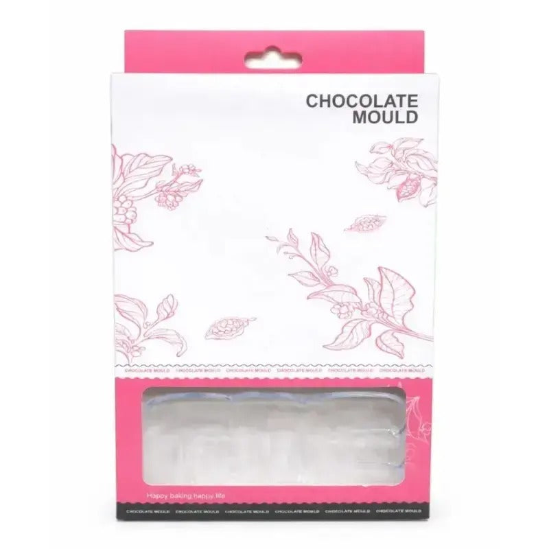 Love Shape Chocolate Mold – Clear Polycarbonate Candy Mold